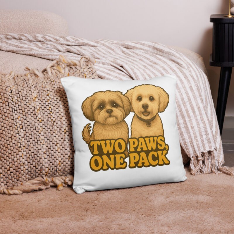 Two Paws Basic Pillow