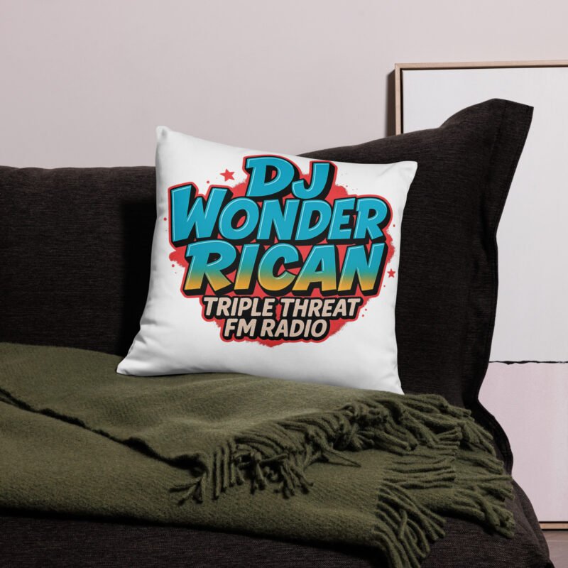 Da Wonder Rican Basic Pillow