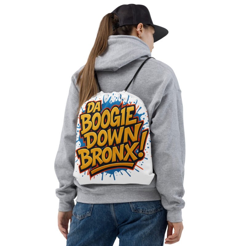 Da Boogie Down Bronx Drawstring Bag