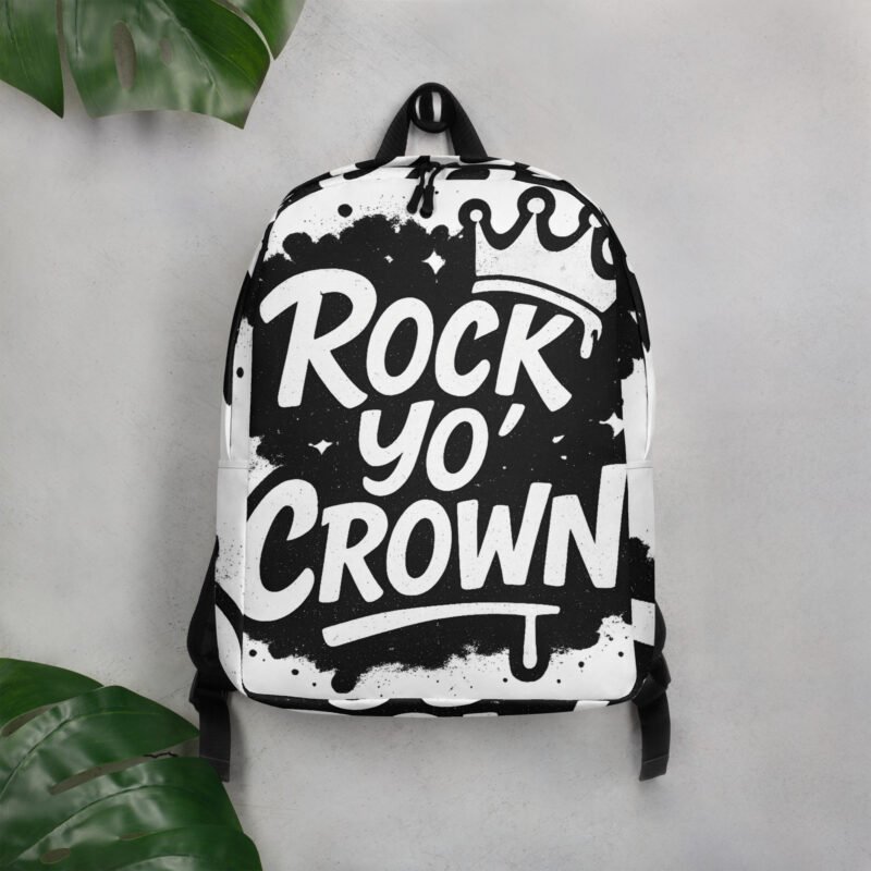 Rock Yo Crown Minimalist Backpack