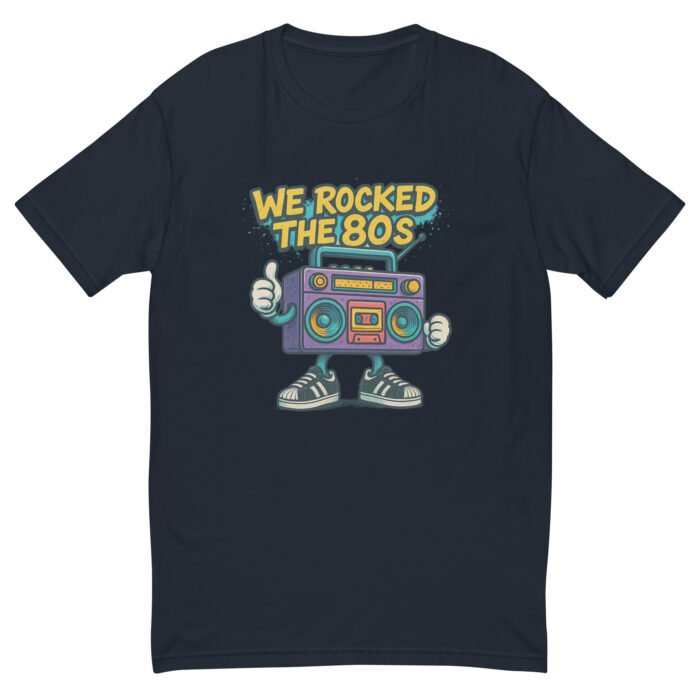 We Rocked the 80's Short Sleeve T-shirt - Image 3