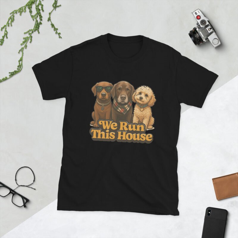 Who Runs This House Short-Sleeve Unisex T-Shirt