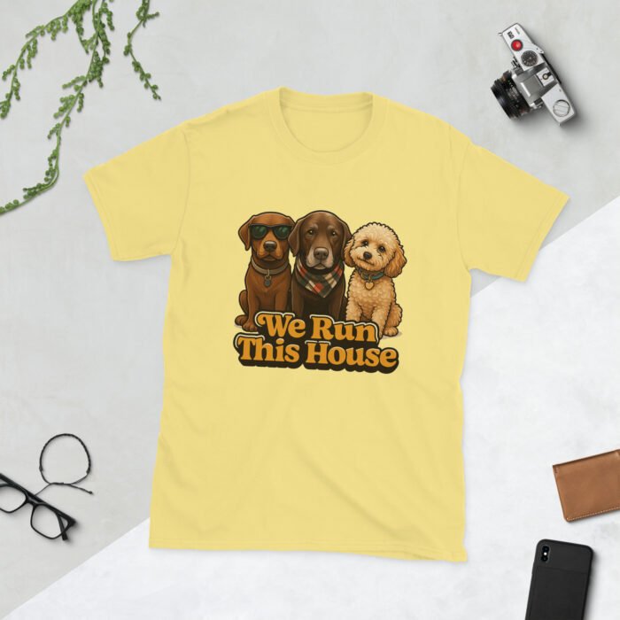 Who Runs This House Short-Sleeve Unisex T-Shirt - Image 19