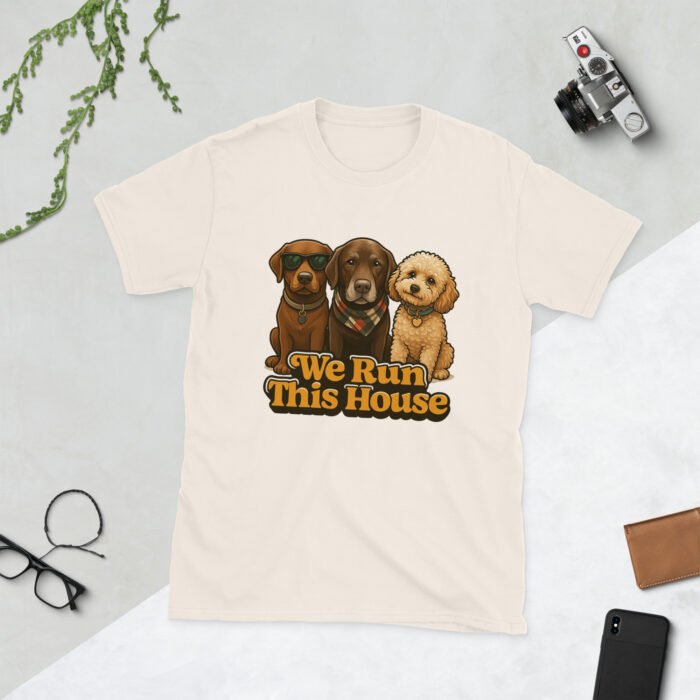 Who Runs This House Short-Sleeve Unisex T-Shirt - Image 21