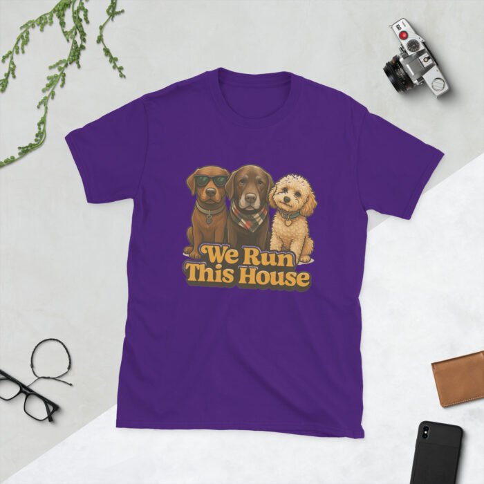 Who Runs This House Short-Sleeve Unisex T-Shirt - Image 5