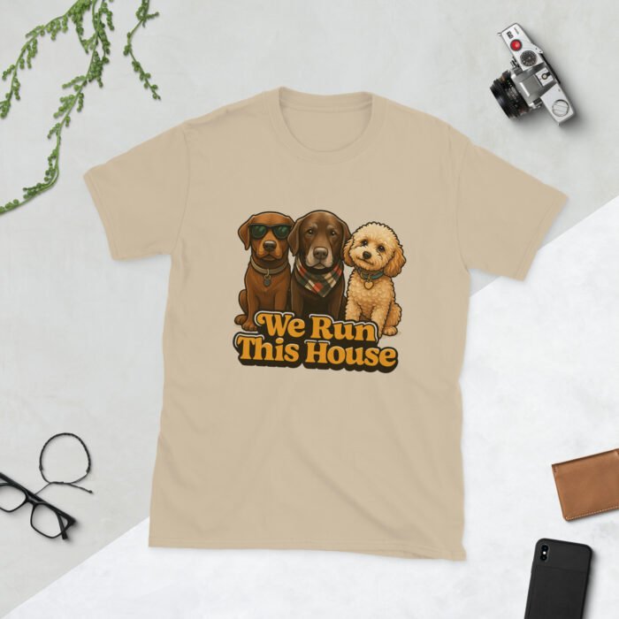 Who Runs This House Short-Sleeve Unisex T-Shirt - Image 9