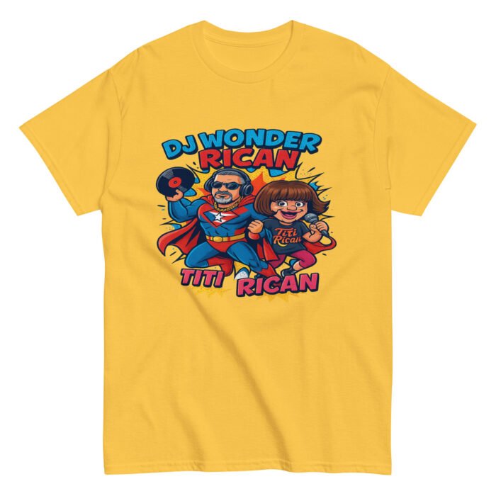 Dj WR & Titi Rican Duo Unisex Classic tee - Image 15