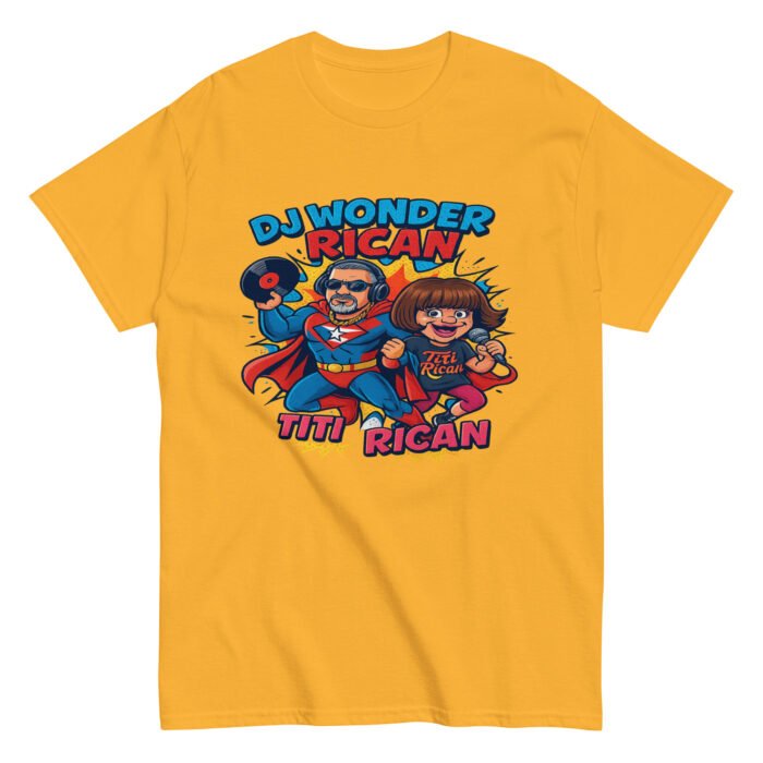 Dj WR & Titi Rican Duo Unisex Classic tee - Image 11