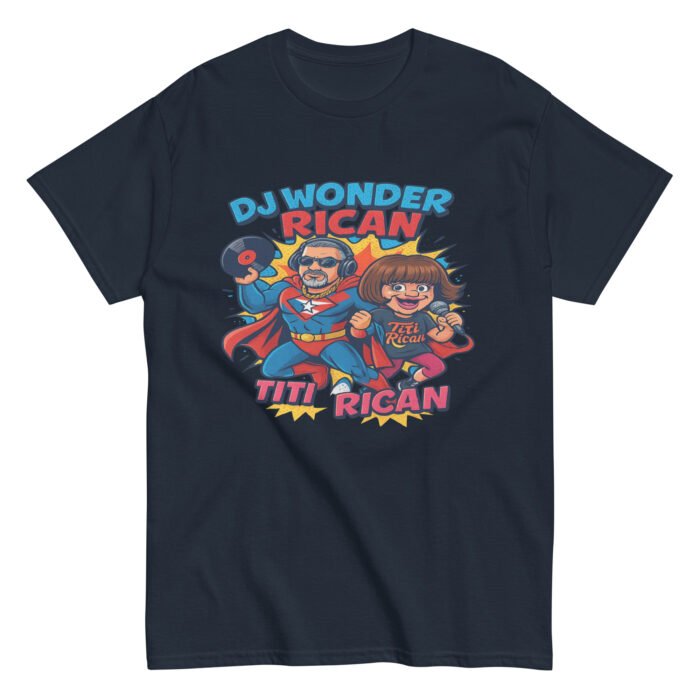 Dj WR & Titi Rican Duo Unisex Classic tee - Image 3