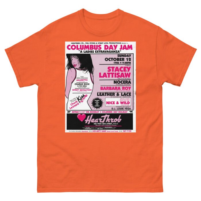 Hearthrobs NYC 1986 Freestyle Unisex Classic Tee - Image 9