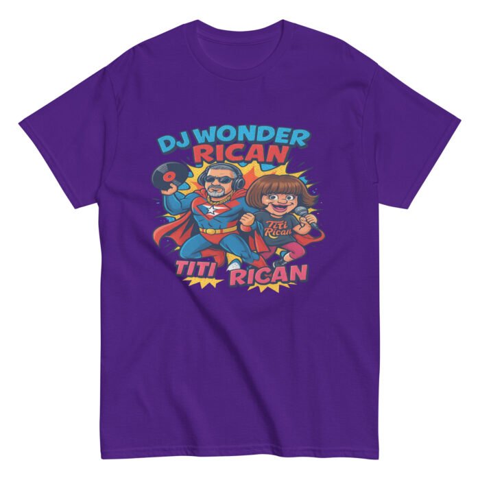 Dj WR & Titi Rican Duo Unisex Classic tee - Image 5