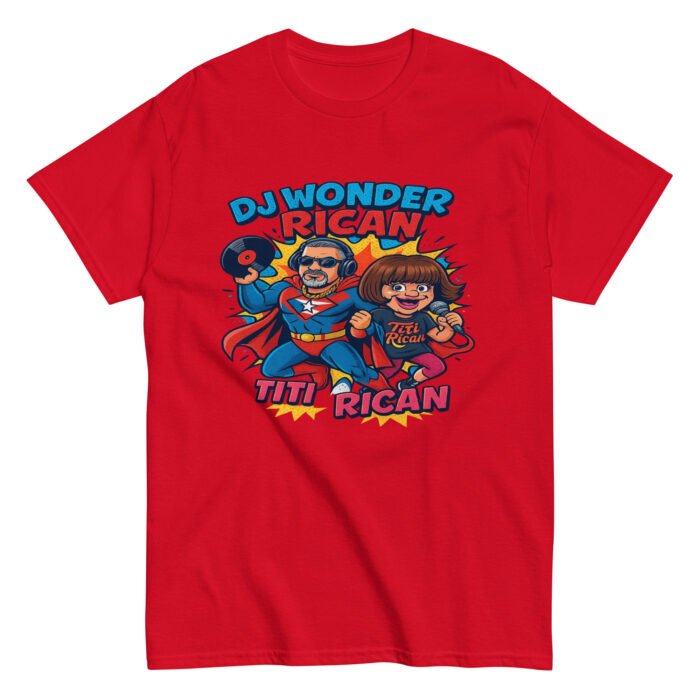 Dj WR & Titi Rican Duo Unisex Classic tee - Image 7