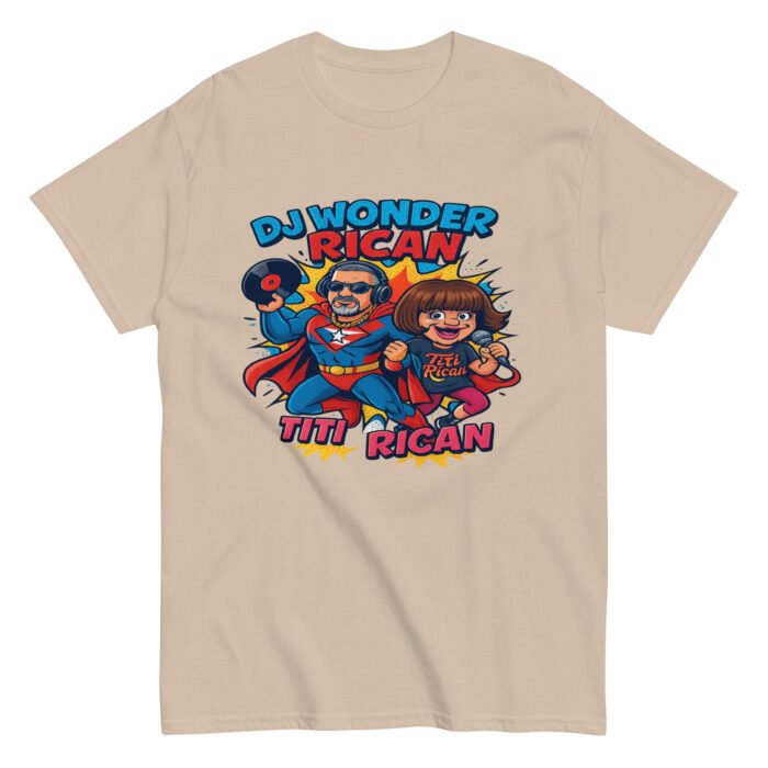 Dj WR & Titi Rican Duo Unisex Classic tee - Image 13