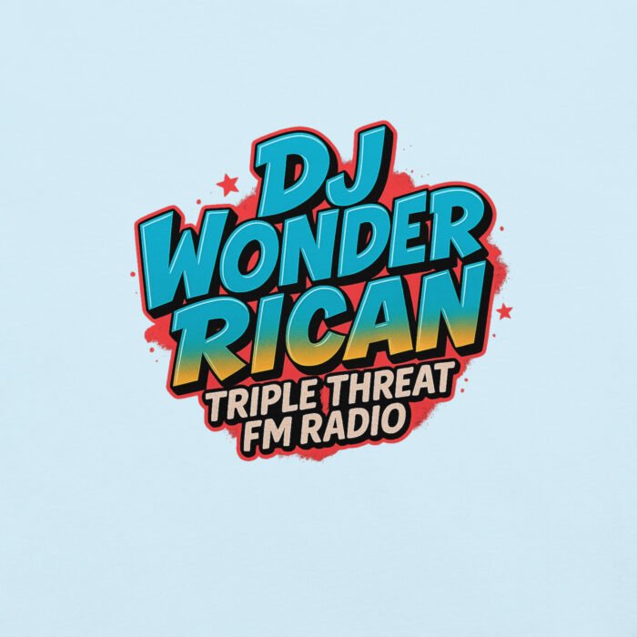 Dj Wonder Rican Saves Da Jam Unisex Garment-Dyed Heavyweight T-shirt - Image 9
