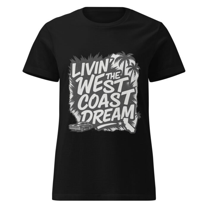 The West Coast Dream Women’s Basic Soft Style t-shirt - Image 2