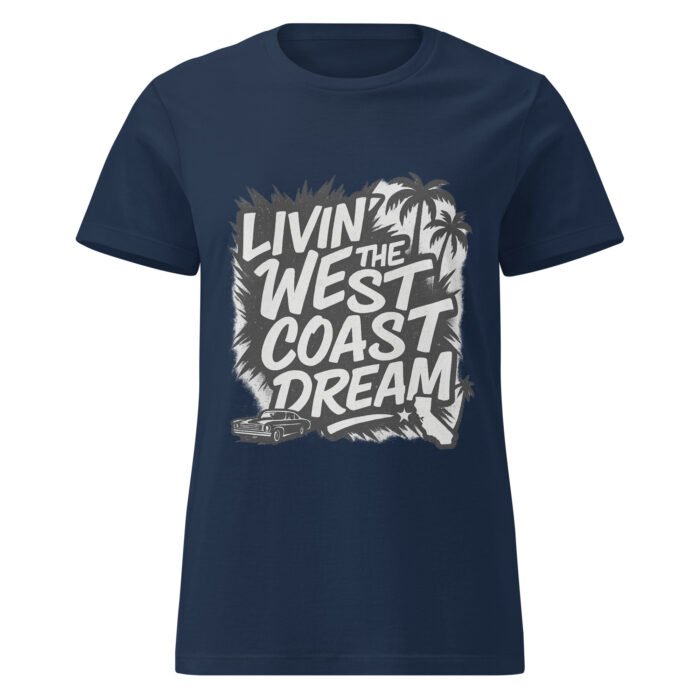 The West Coast Dream Women’s Basic Soft Style t-shirt - Image 6