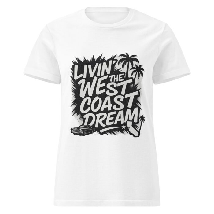 The West Coast Dream Women’s Basic Soft Style t-shirt - Image 17