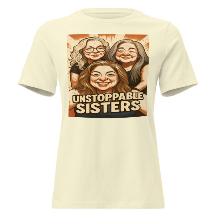 Unstoppable Sisters Women's Relaxed T-Shirt - Image 17