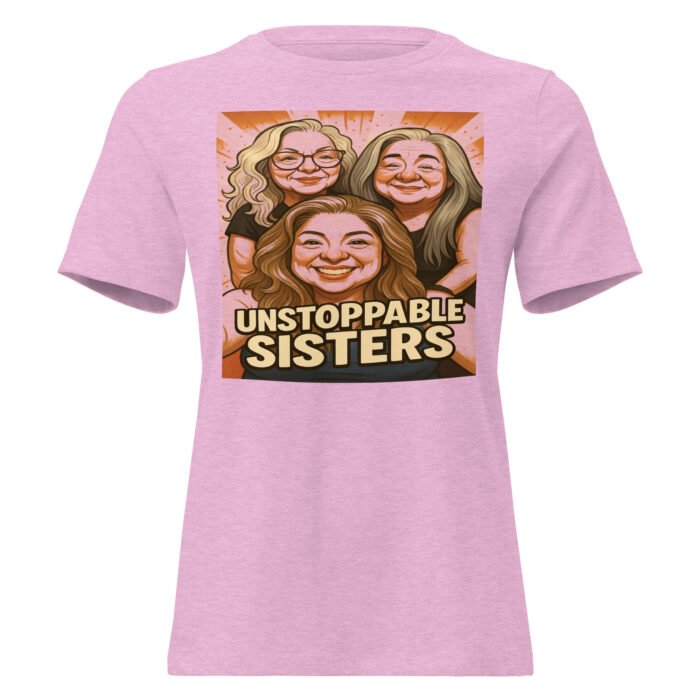 Unstoppable Sisters Women's Relaxed T-Shirt - Image 5