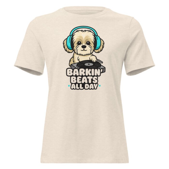 Barkin Beats Women's Relaxed T-Shirt