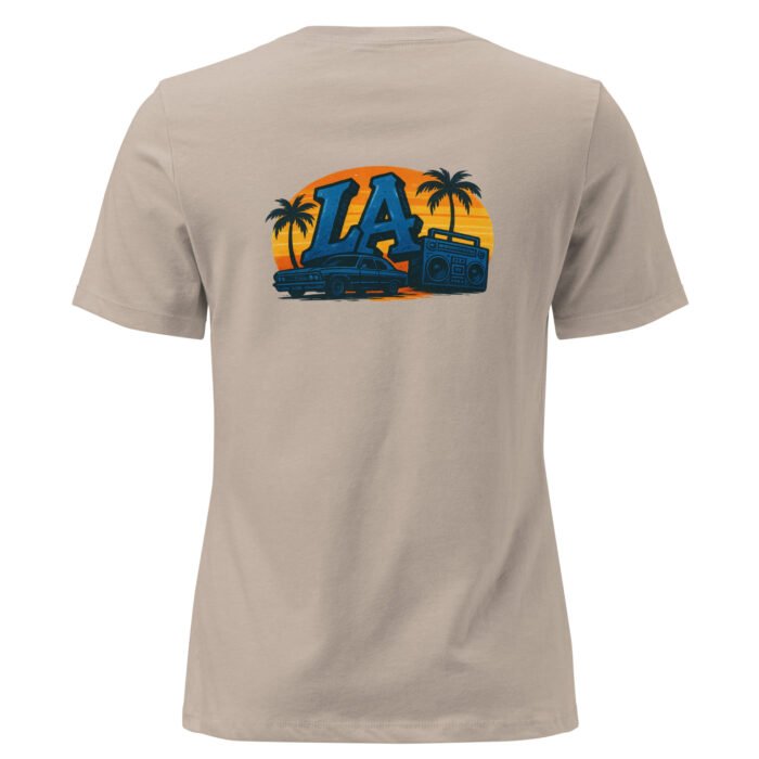 Crenshaw Blvd Meets Whittier Blvd Women's Relaxed T-Shirt - Image 18