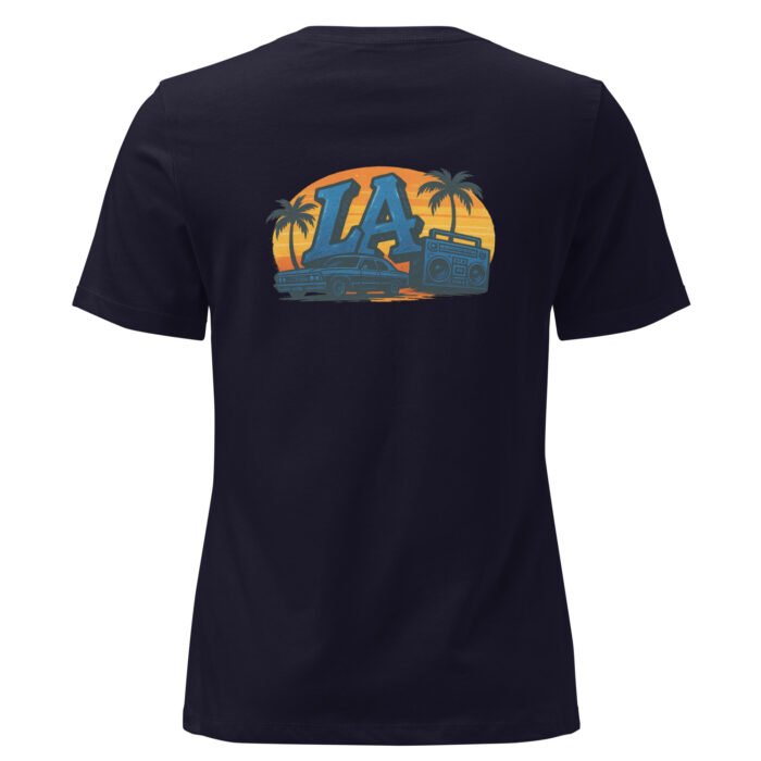 Crenshaw Blvd Meets Whittier Blvd Women's Relaxed T-Shirt - Image 2