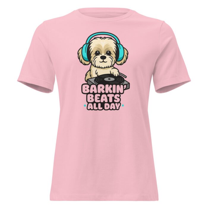 Barkin Beats Women's Relaxed T-Shirt - Image 30