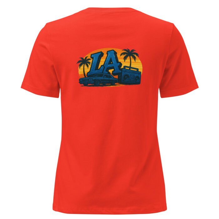 Crenshaw Blvd Meets Whittier Blvd Women's Relaxed T-Shirt - Image 14