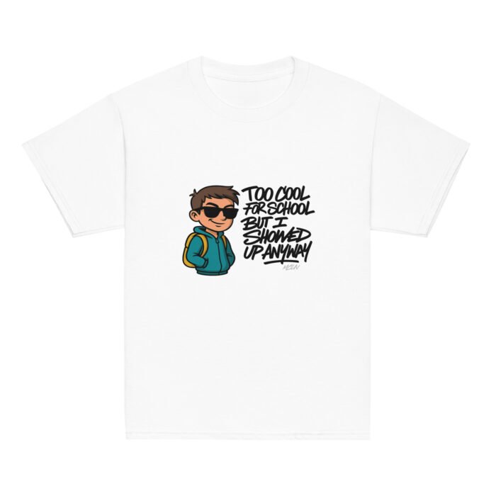 Too Cool for School Youth Classic Tee - Image 13