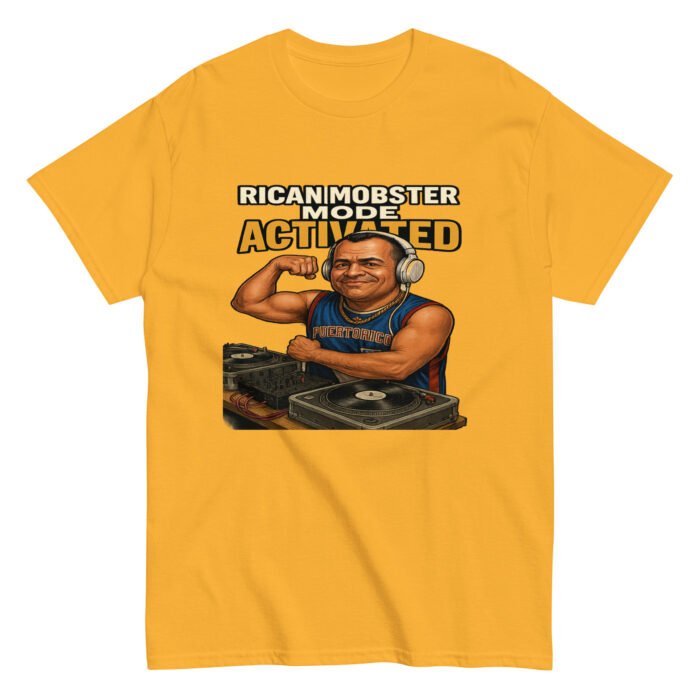 The Rican Mobster Unisex Classic Tee - Image 2