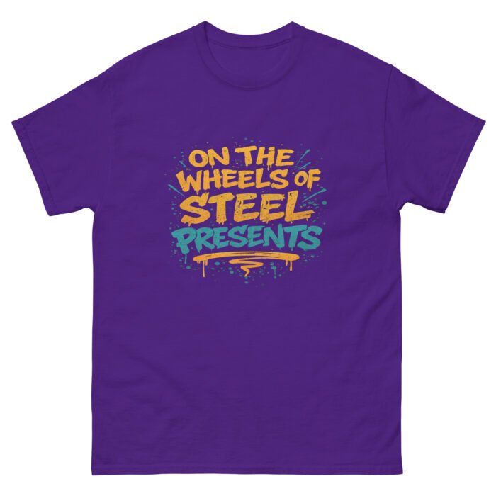 On the Wheels of Steel Presents: Unisex Classic Tee - Image 7