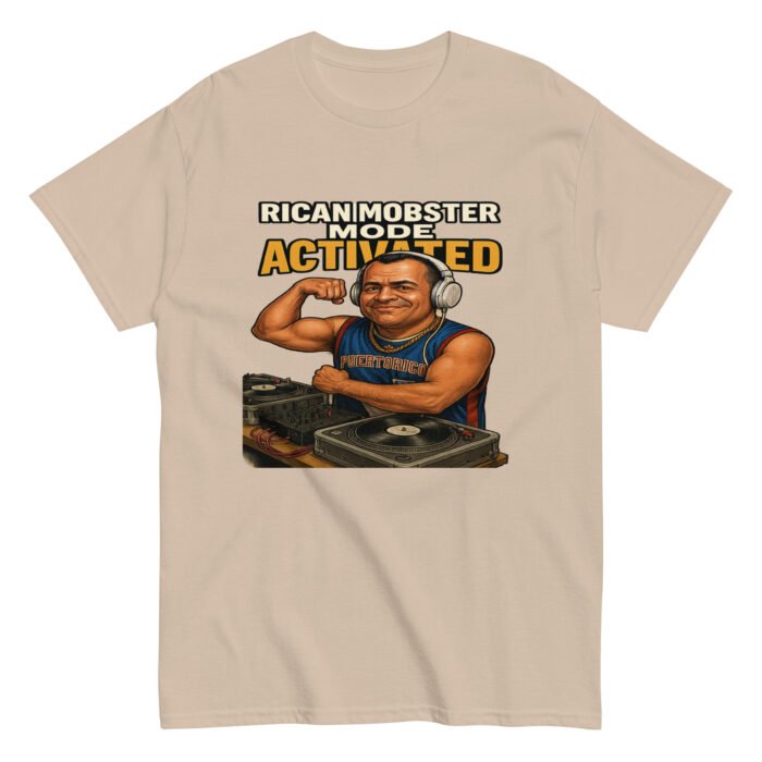 The Rican Mobster Unisex Classic Tee - Image 5