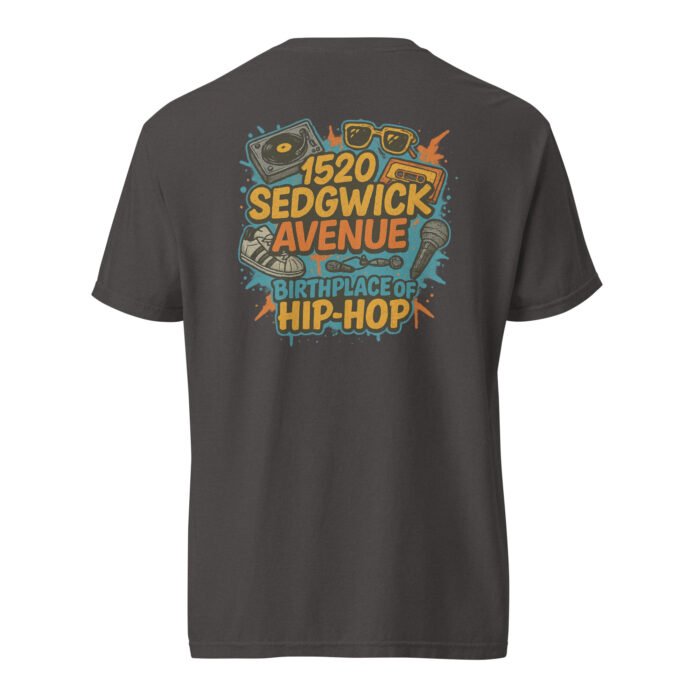 Hip Hop Elements Unisex Garment-Dyed Heavyweight T-shirt - Image 14