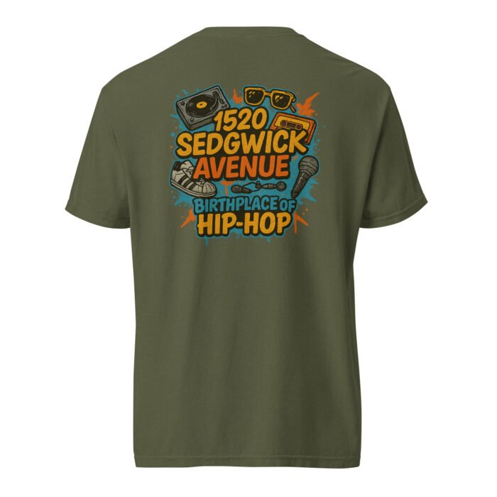 Hip Hop Elements Unisex Garment-Dyed Heavyweight T-shirt - Image 22