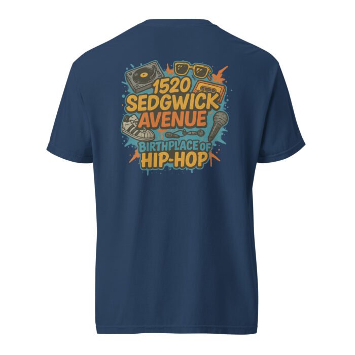 Hip Hop Elements Unisex Garment-Dyed Heavyweight T-shirt - Image 12