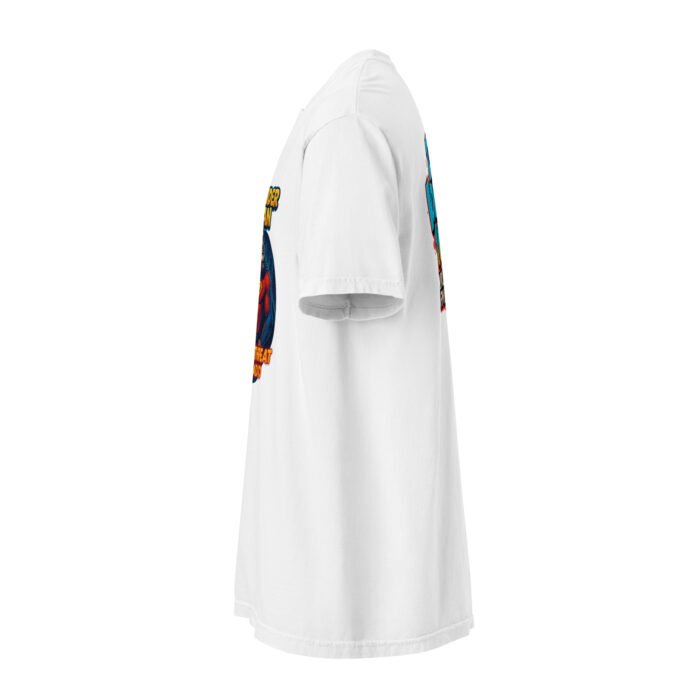 Dj Wonder Rican Saves Da Jam Unisex Garment-Dyed Heavyweight T-shirt - Image 53