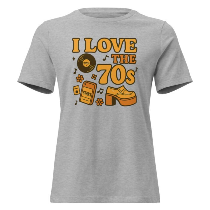 I Love The 70's Women's Relaxed T-Shirt - Image 5