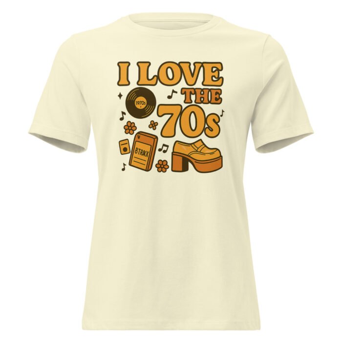 I Love The 70's Women's Relaxed T-Shirt - Image 17
