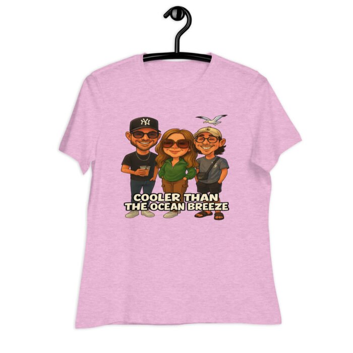 Cooler Then The ocean Breeze Women's Relaxed T-Shirt - Image 5