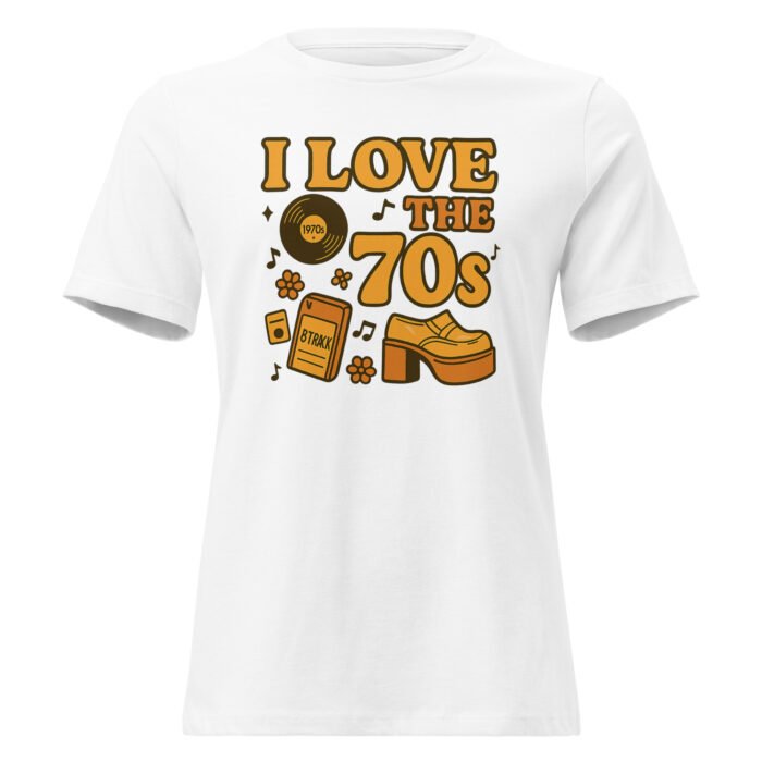 I Love The 70's Women's Relaxed T-Shirt - Image 21