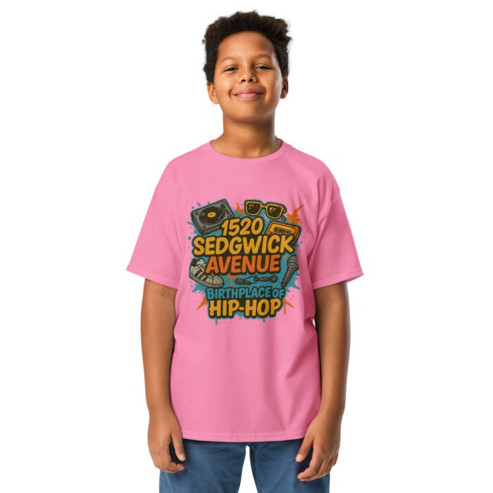 Rock Rock to the Planet Rock Youth Classic Tee - Image 10