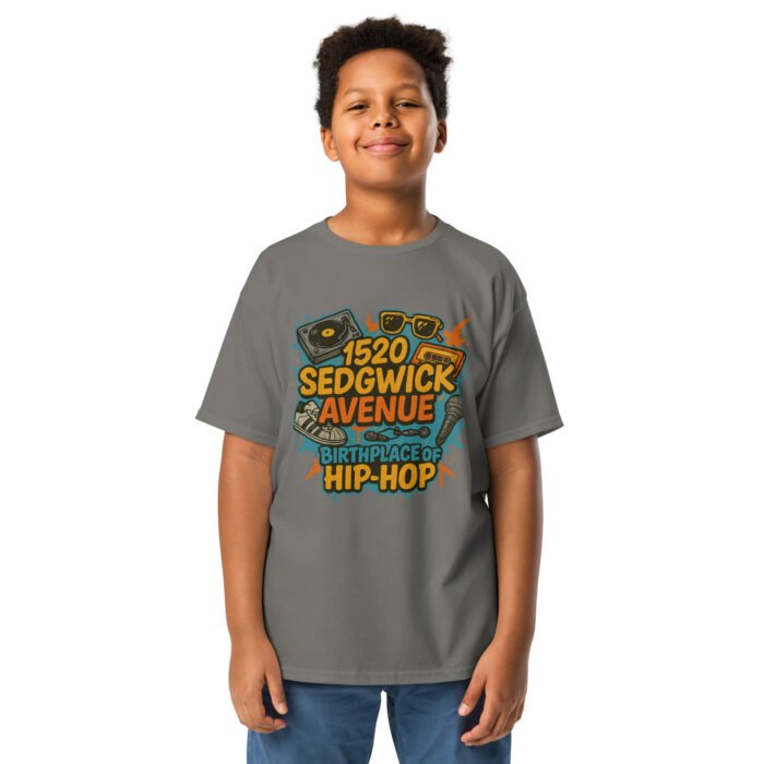 Rock Rock to the Planet Rock Youth Classic Tee - Image 7