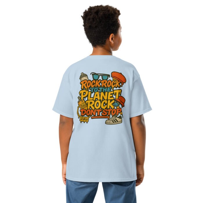 Rock Rock to the Planet Rock Youth Classic Tee - Image 20