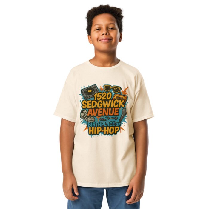 Rock Rock to the Planet Rock Youth Classic Tee - Image 25