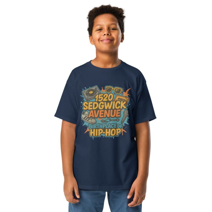 Rock Rock to the Planet Rock Youth Classic Tee - Image 4