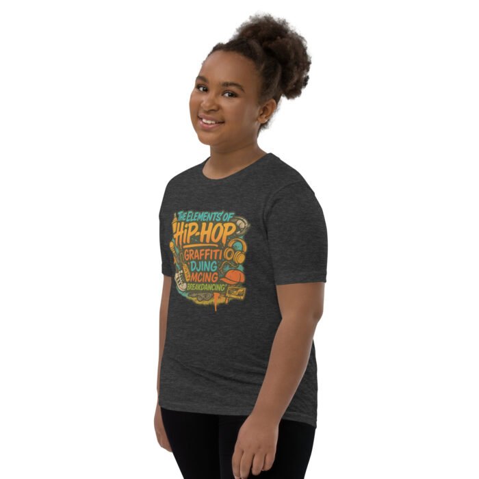 The Elements of Hip Hop Youth Short Sleeve T-Shirt - Image 10