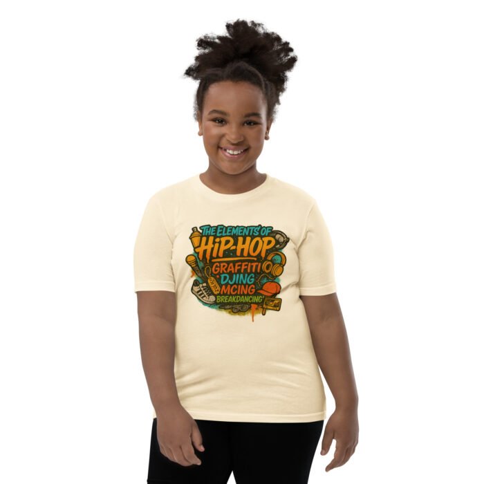 The Elements of Hip Hop Youth Short Sleeve T-Shirt - Image 29