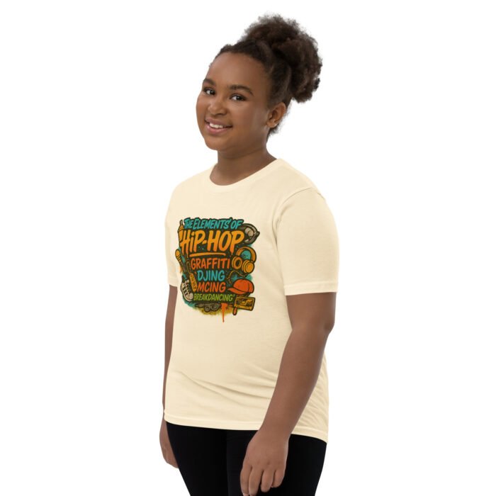 The Elements of Hip Hop Youth Short Sleeve T-Shirt - Image 30