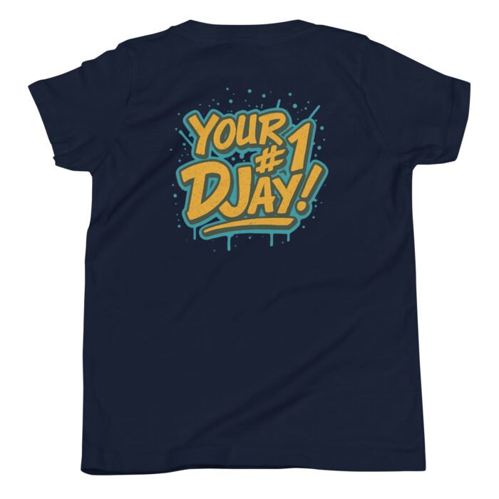 Your #1 Djay Youth Short Sleeve T-Shirt - Image 24