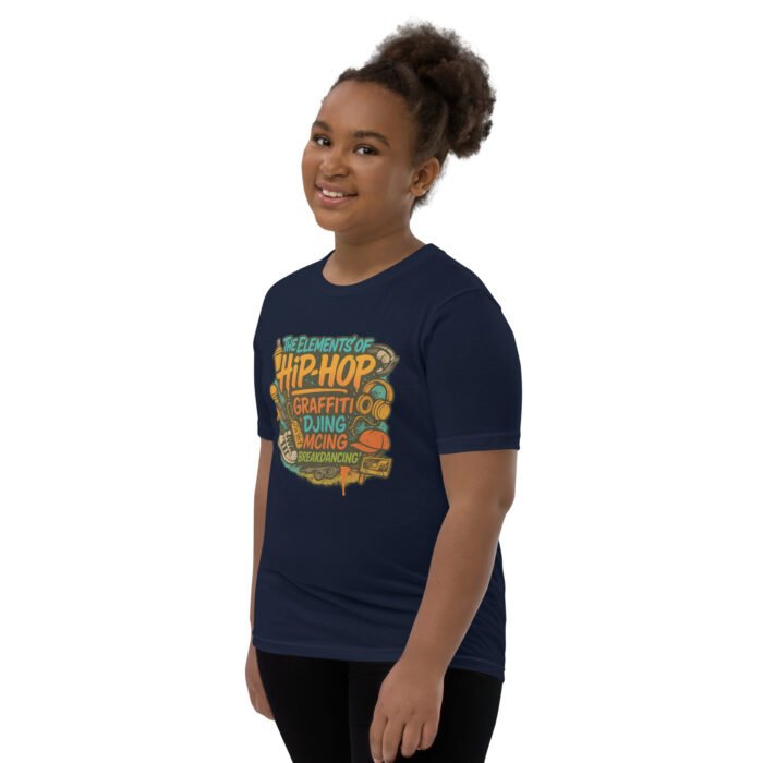 The Elements of Hip Hop Youth Short Sleeve T-Shirt - Image 6